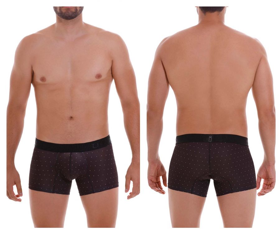 Mundo Unico Men's Underwear 22110100103 Astros Trunks Color 90-Black