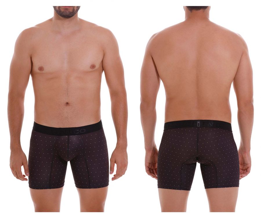 Mundo Unico Men's Underwear 22110100203 Astros Boxer Briefs Color 90-Black