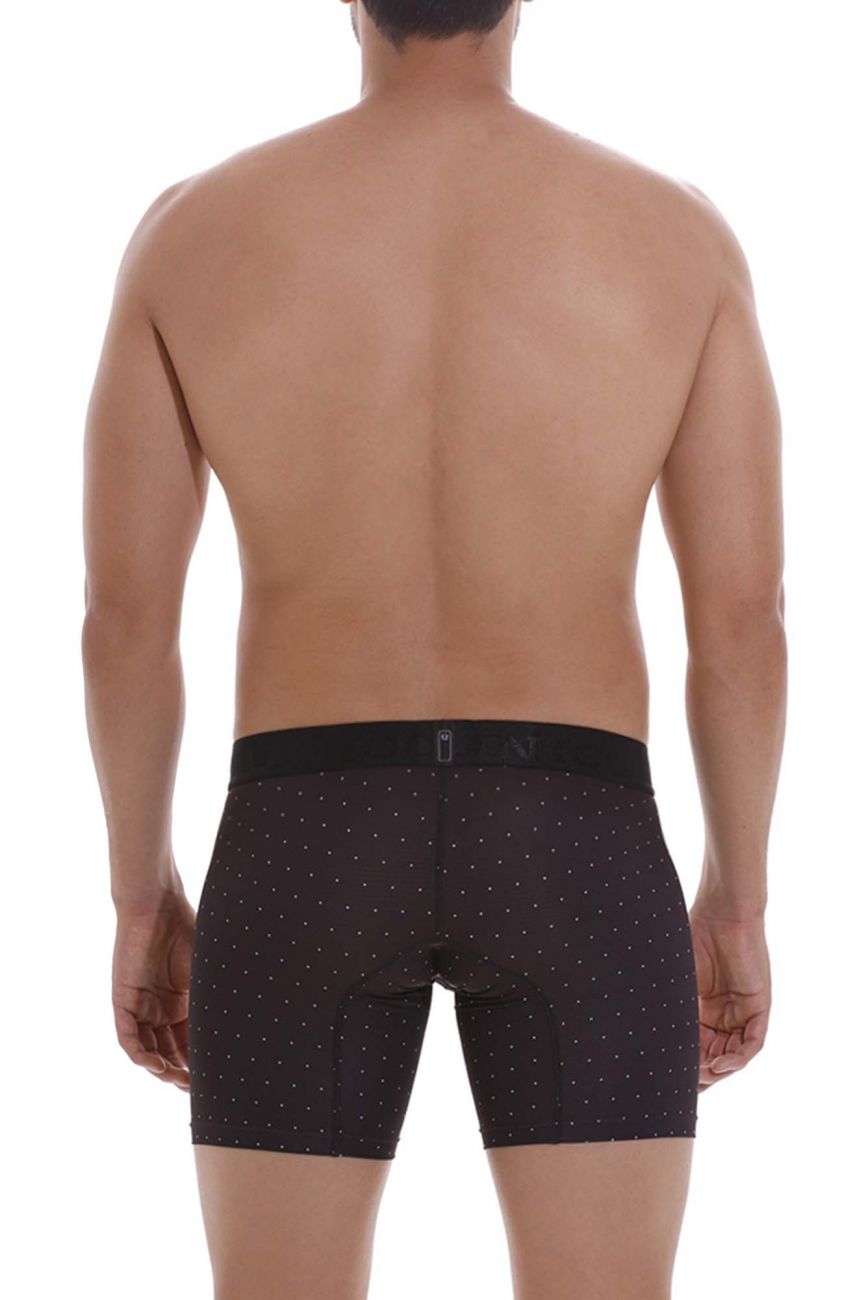 Mundo Unico Men's Underwear 22110100203 Astros Boxer Briefs Color 90-Black