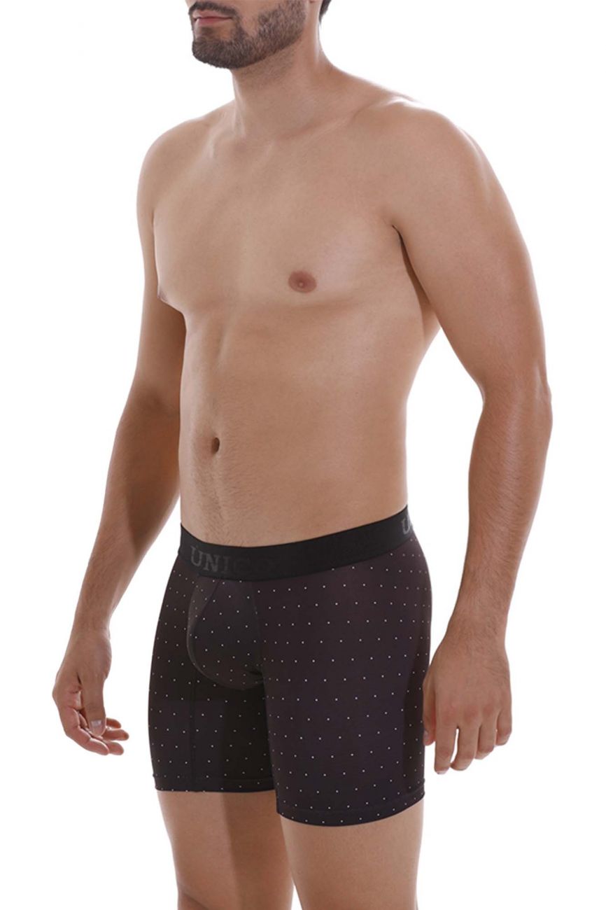 Mundo Unico Men's Underwear 22110100203 Astros Boxer Briefs Color 90-Black