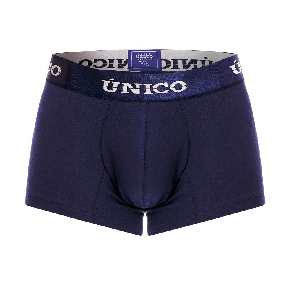 Mundo Unico Men's Underwear 22120100106 Profundo M22 Trunks Color 82-Dark Blue