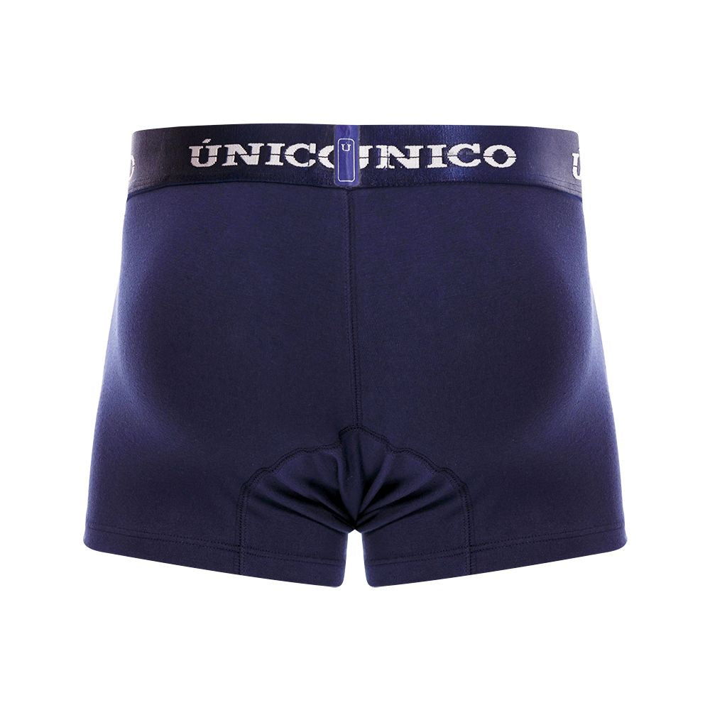 Mundo Unico Men's Underwear 22120100106 Profundo M22 Trunks Color 82-Dark Blue