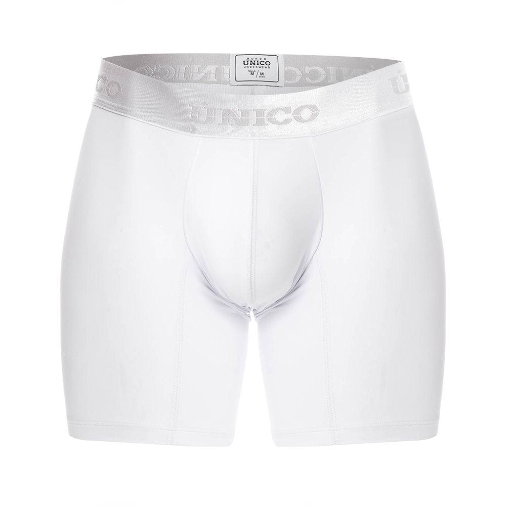 Mundo Unico Men's Underwear 22120100201 Cristalino A22 Boxer Briefs Color 00-White