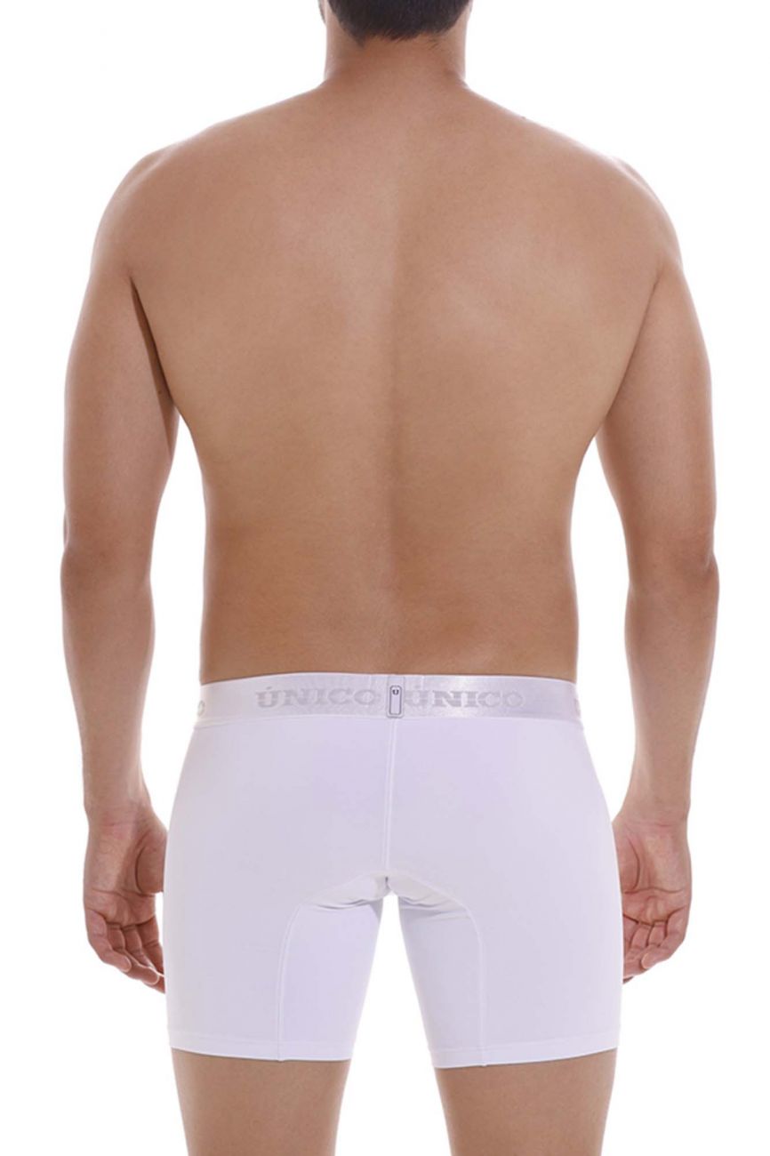 Mundo Unico Men's Underwear 22120100201 Cristalino A22 Boxer Briefs Color 00-White