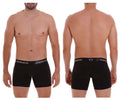 Mundo Unico Men's Underwear 22120100203 Intenso A22 Boxer Briefs Color 99-Black