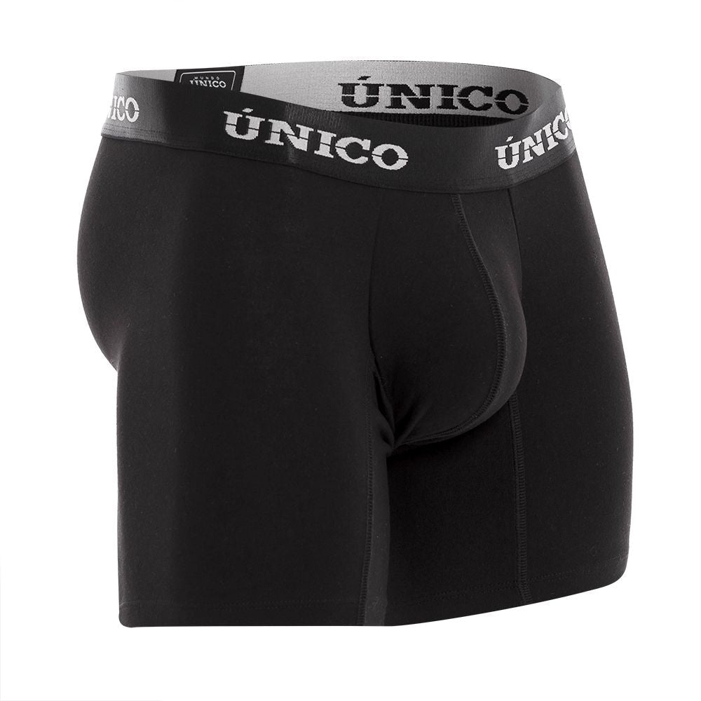 Mundo Unico Men's Underwear 22120100203 Intenso A22 Boxer Briefs Color 99-Black