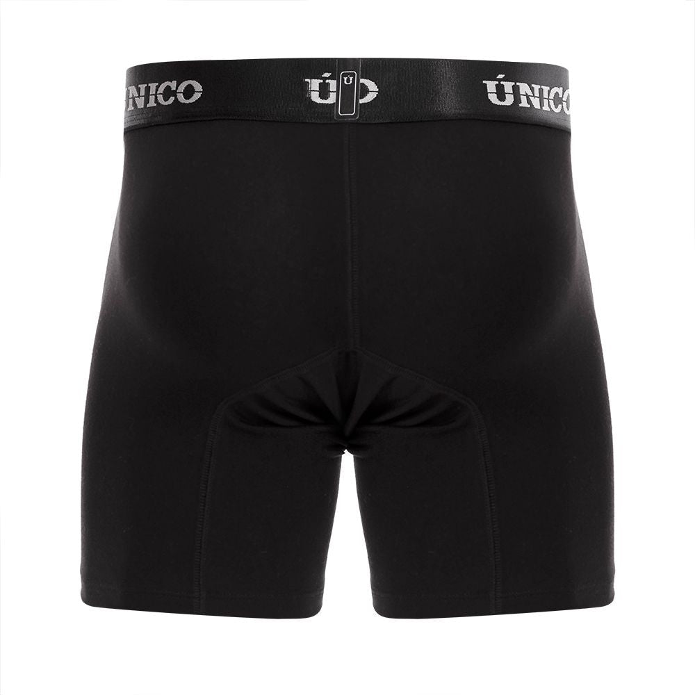 Mundo Unico Men's Underwear 22120100203 Intenso A22 Boxer Briefs Color 99-Black