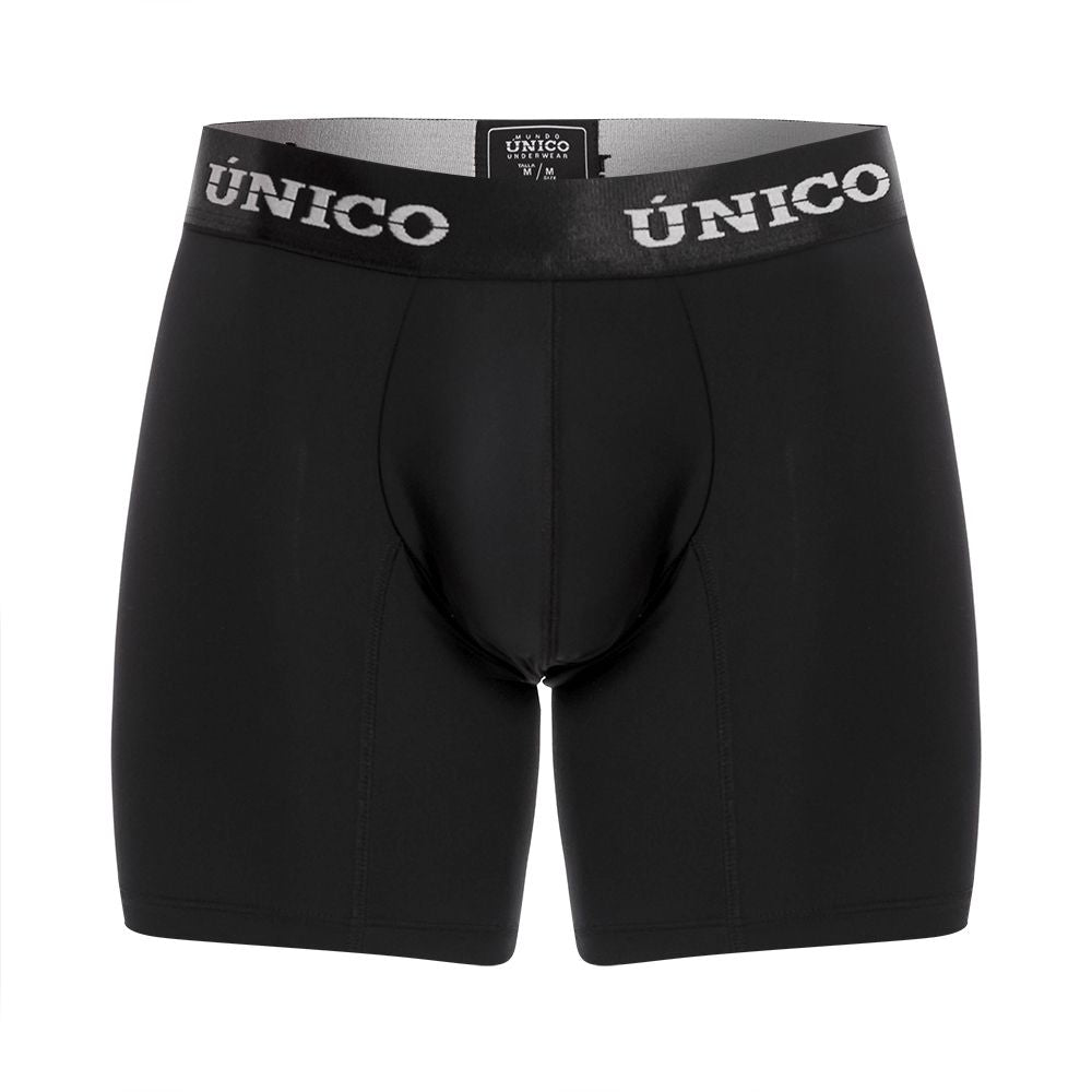 Mundo Unico Men's Underwear 22120100207 Intenso M22 Boxer Briefs Color 99-Black