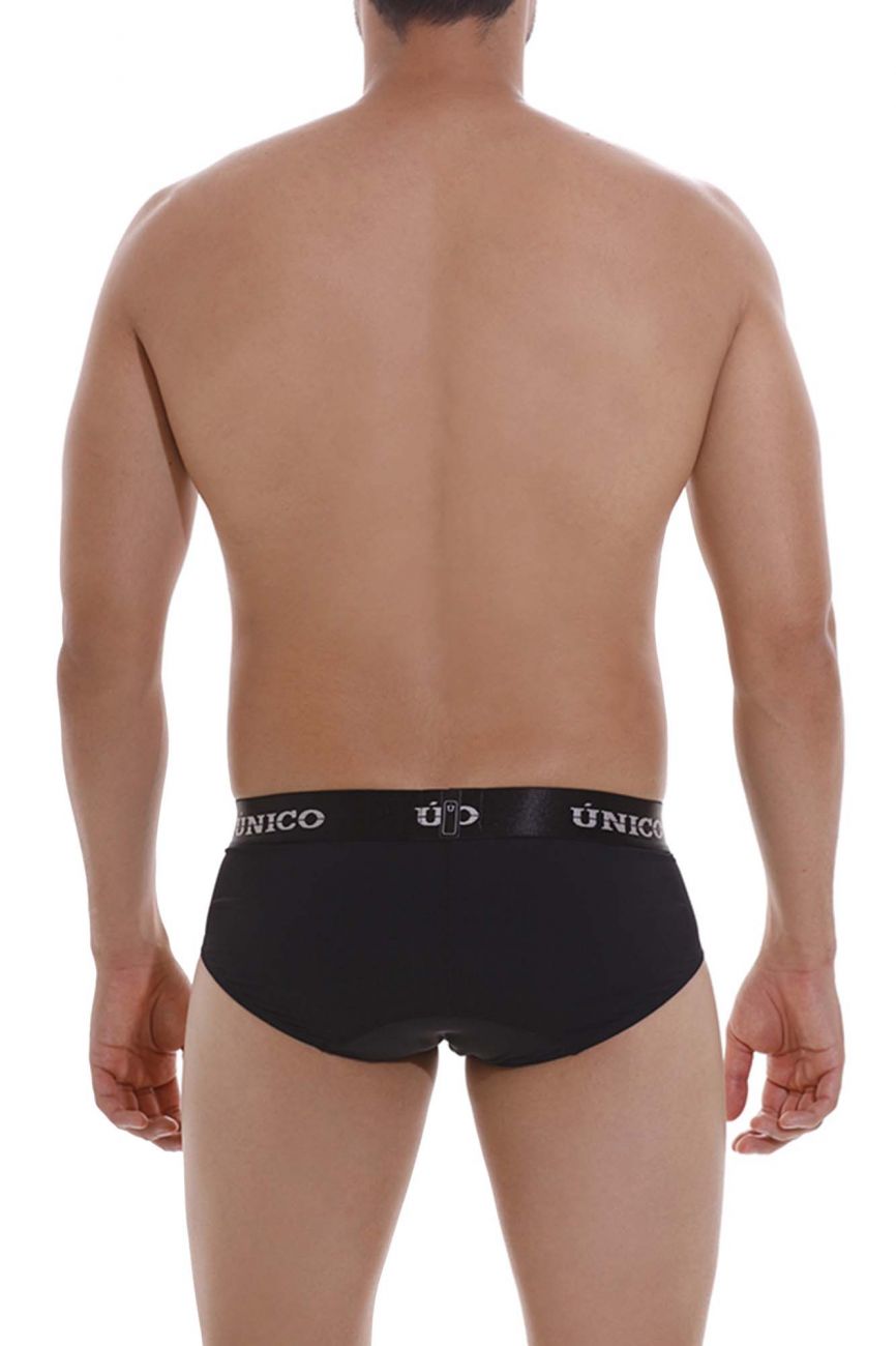 Mundo Unico Men's Underwear 22120201103 Intenso A22 Briefs Color 99-Black