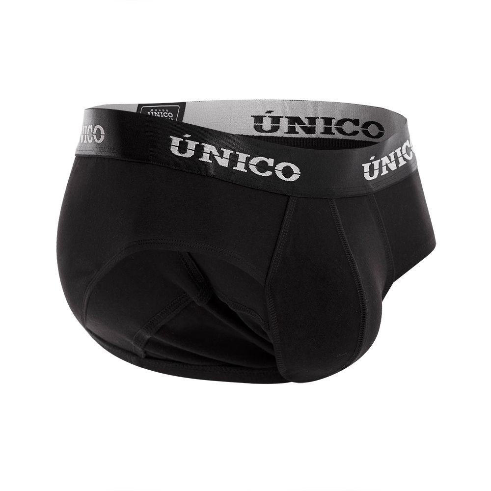 Mundo Unico Men's Underwear 22120201103 Intenso A22 Briefs Color 99-Black
