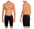 Mundo Unico Men's Underwear 24080100322 Ardid Boxer Briefs Color 99-Black