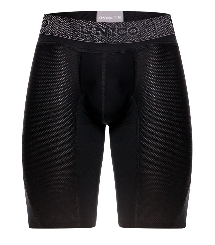 Mundo Unico Men's Underwear 24080100322 Ardid Boxer Briefs Color 99-Black