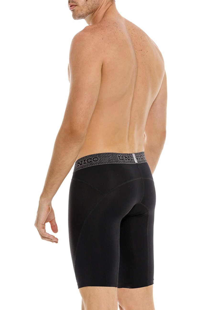 Mundo Unico Men's Underwear 24080100322 Ardid Boxer Briefs Color 99-Black