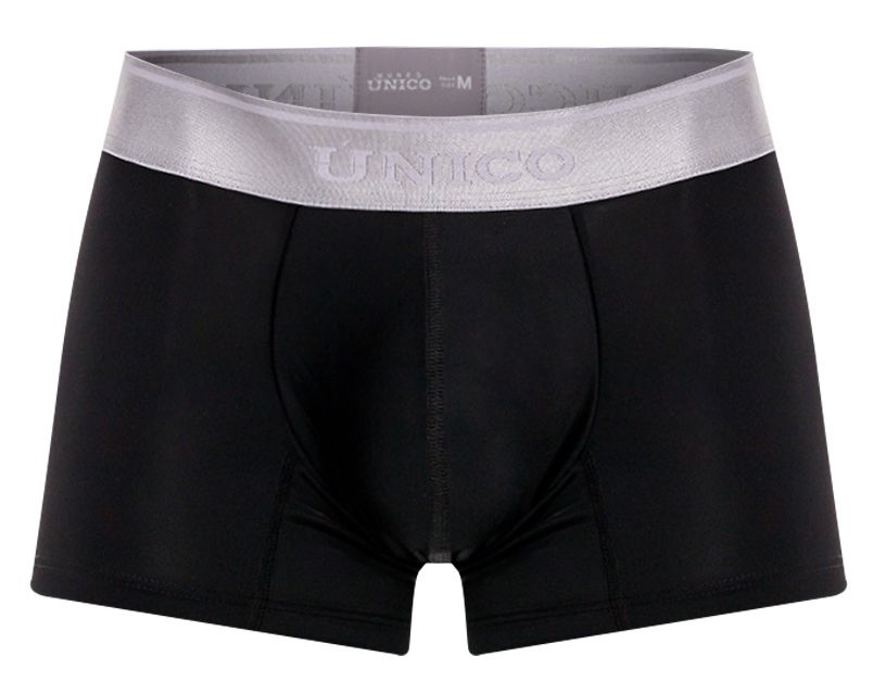 Mundo Unico Men's Underwear 24110100109 Argento Trunks Color 99-Black