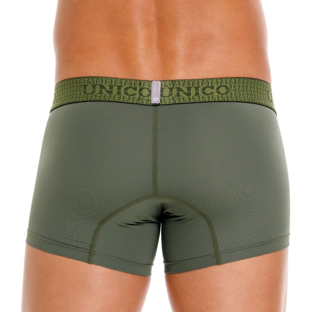 Mundo Unico Men's Underwear 25020100105 Glauco Trunks Color 43-Green