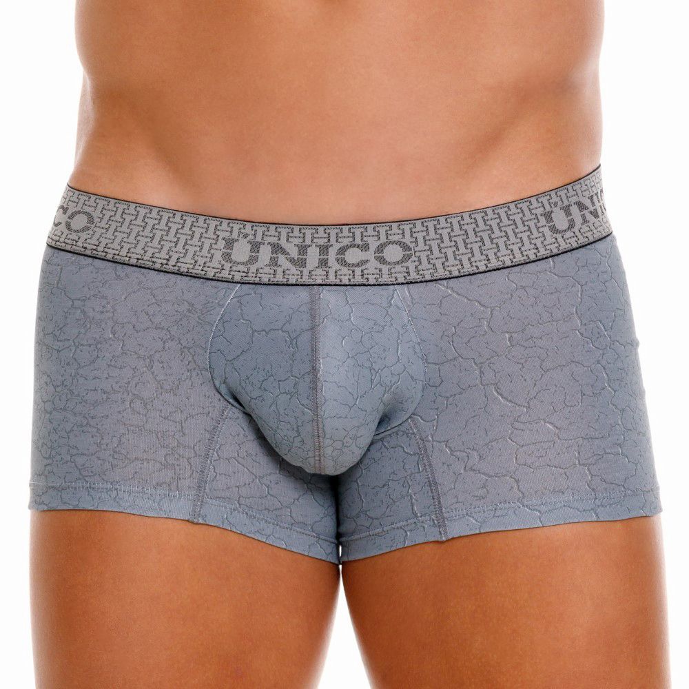 Mundo Unico Men's Underwear 25020100116 Baldio Trunks Color 59-Gray