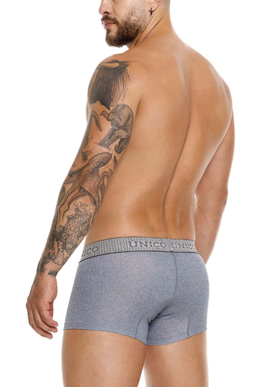 Mundo Unico Men's Underwear 25020100116 Baldio Trunks Color 59-Gray