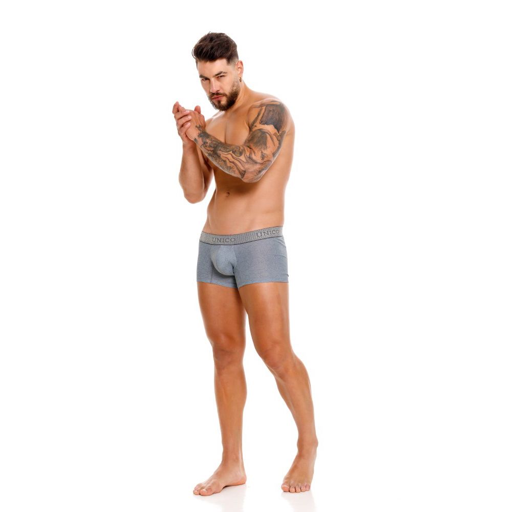 Mundo Unico Men's Underwear 25020100116 Baldio Trunks Color 59-Gray