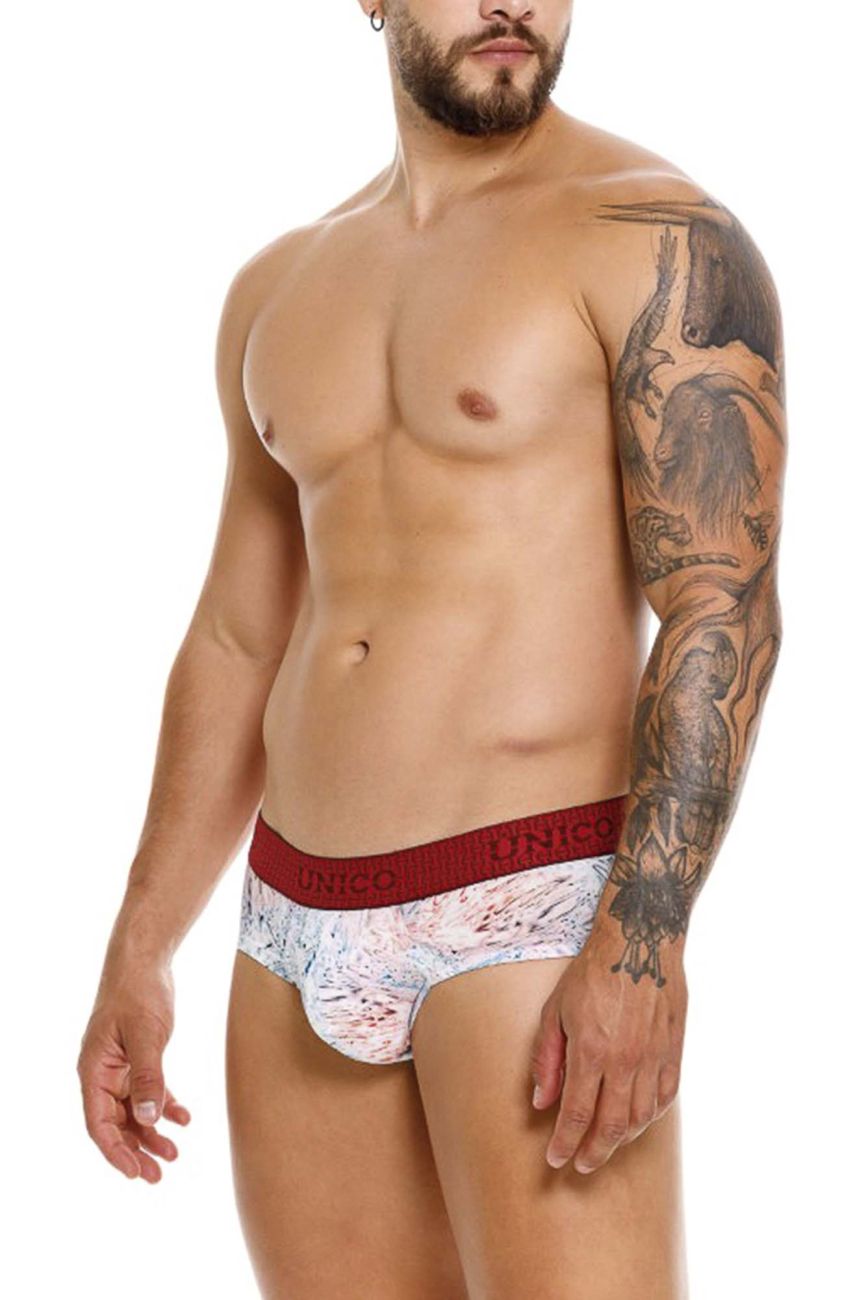 Mundo Unico Men's Underwear 25020101103 Rizo Briefs Color 00-White