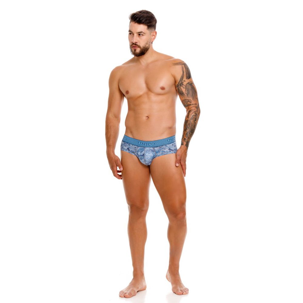Mundo Unico Men's Underwear 25020101111 Ostion Briefs Color 46-Blue