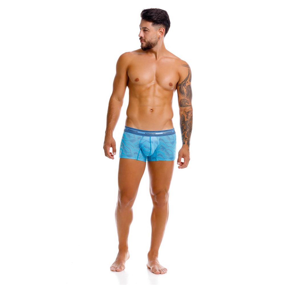 Mundo Unico Men's Underwear 25040100101 Estraza Trunks Color 46-Blue