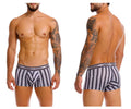 Mundo Unico Men's Underwear 25040100118 Tricotosa Trunks Color 59-Stripes