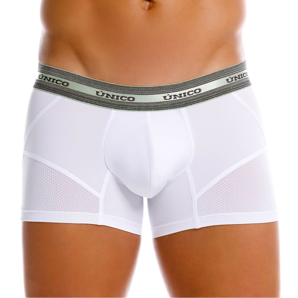 Mundo Unico Men's Underwear 25040100122 Sensacion Trunks Color 00-White