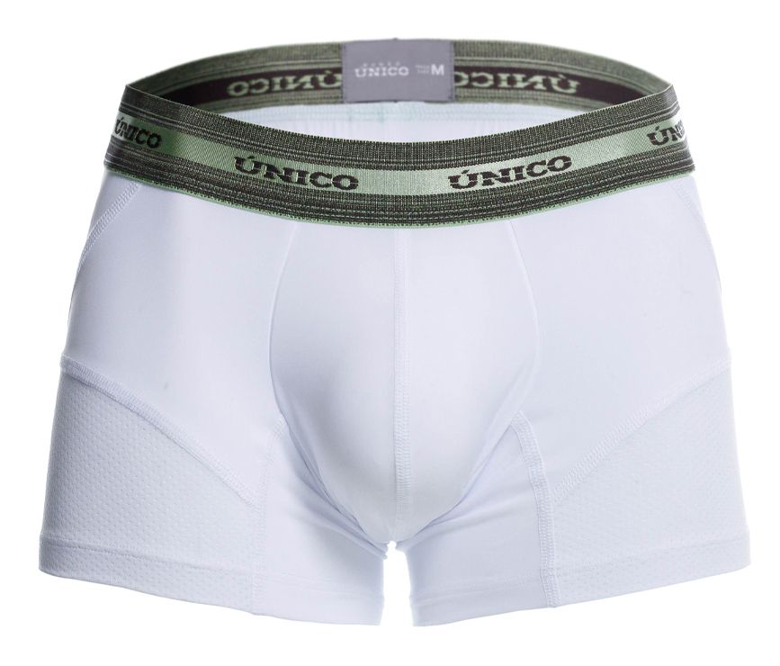 Mundo Unico Men's Underwear 25040100122 Sensacion Trunks Color 00-White