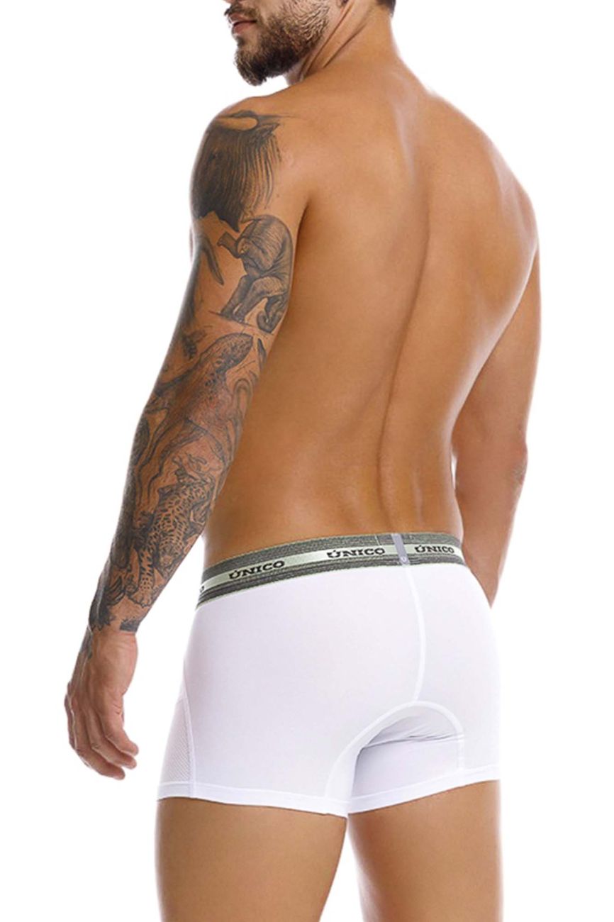 Mundo Unico Men's Underwear 25040100122 Sensacion Trunks Color 00-White