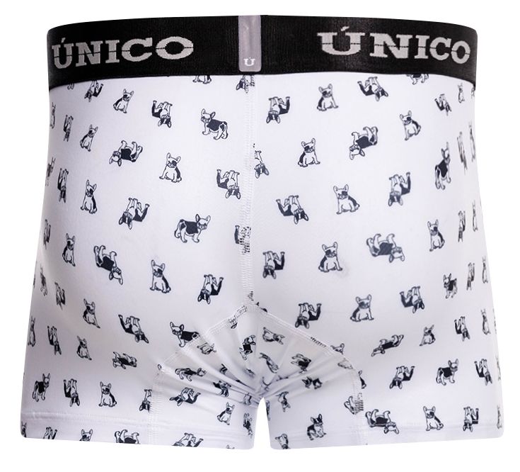 Mundo Unico Men's Underwear 25040100130 Frenchis Trunks Color 00-White