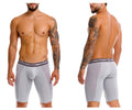 Mundo Unico Men's Underwear 25040100323 Albaricoque Boxer Briefs Color 59-Gray