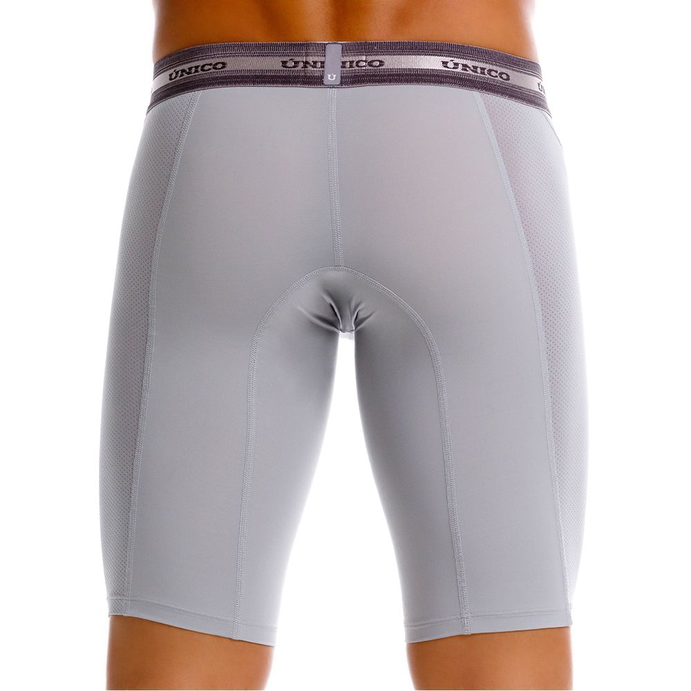 Mundo Unico Men's Underwear 25040100323 Albaricoque Boxer Briefs Color 59-Gray
