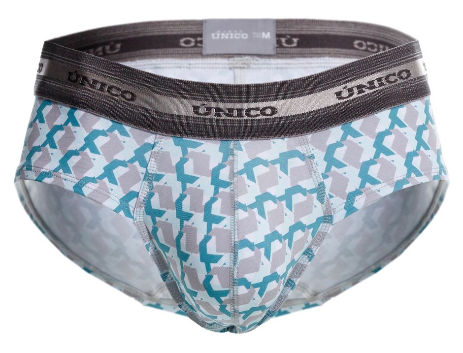 Mundo Unico Men's Underwear 25040101115 Caterva Briefs Color 43-Printed
