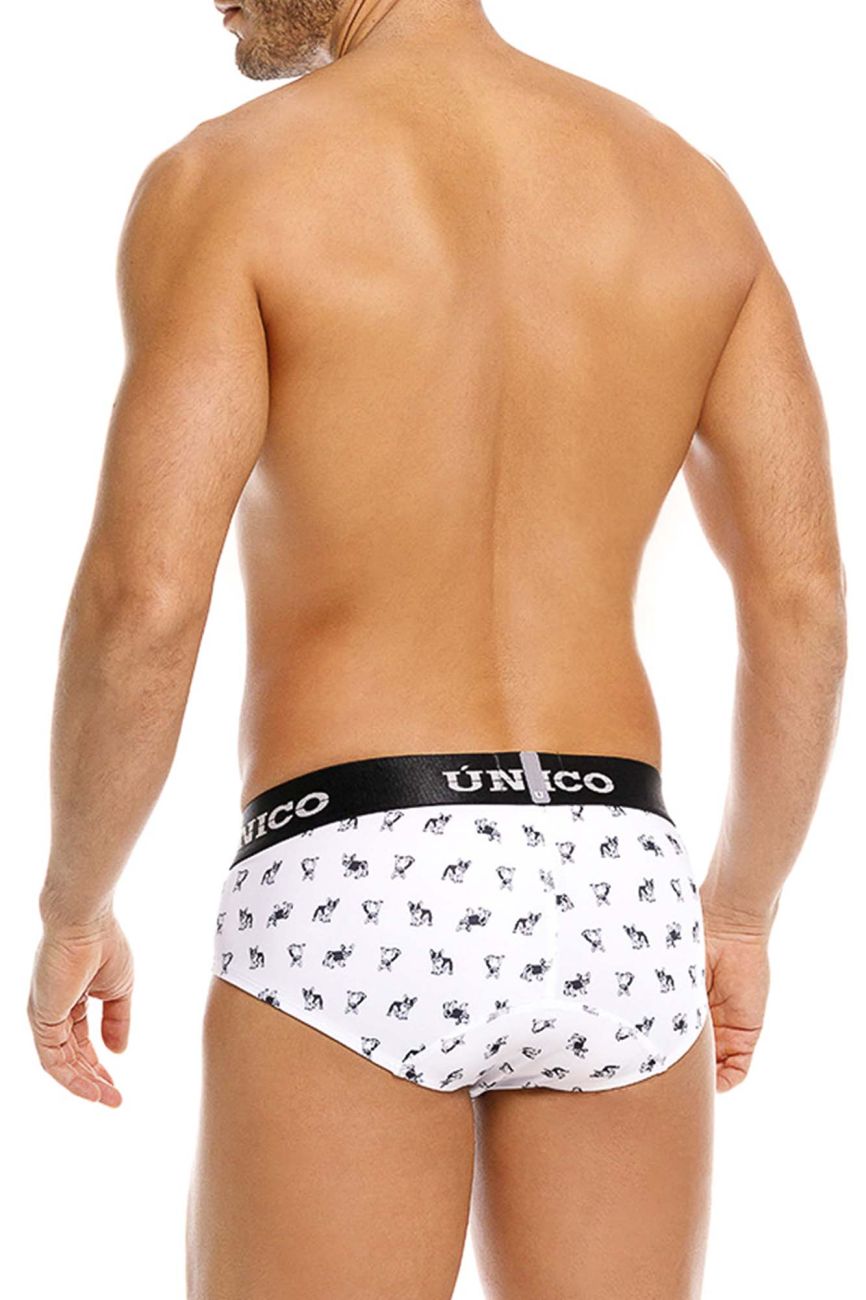 Mundo Unico Men's Underwear 25040101130 Frenchis Briefs Color 00-White