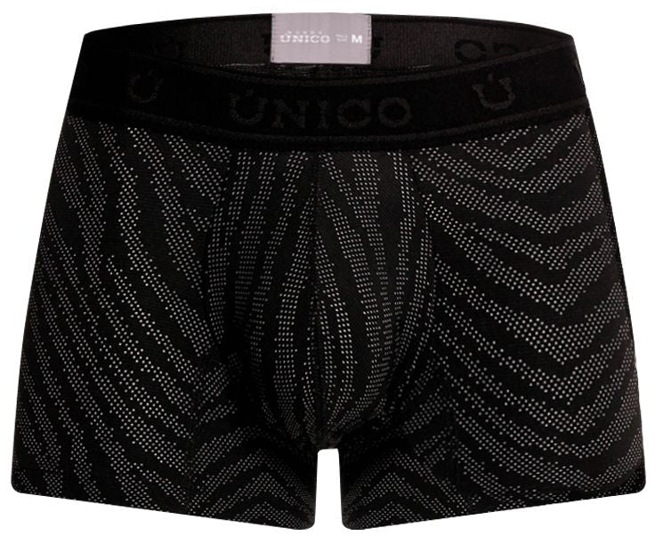 Mundo Unico Men's Underwear 25050100104 Zelmur Trunks Color 99-Black