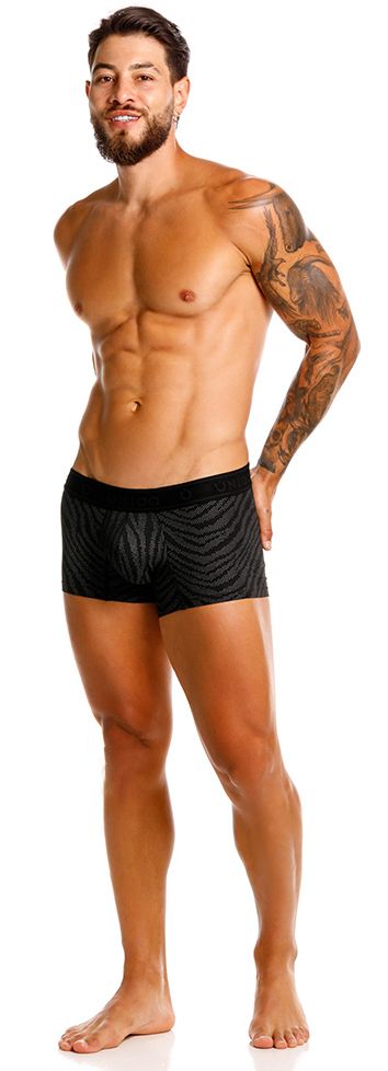 Mundo Unico Men's Underwear 25050100104 Zelmur Trunks Color 99-Black