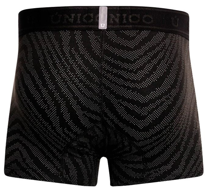 Mundo Unico Men's Underwear 25050100104 Zelmur Trunks Color 99-Black