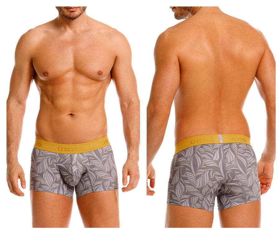 Mundo Unico Men's Underwear 25070100104 Caudal Trunks Color 59-Gray