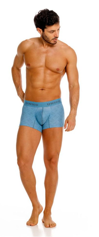 Mundo Unico Men's Underwear 26020100111 Lenoso Trunks Color 46-Blue
