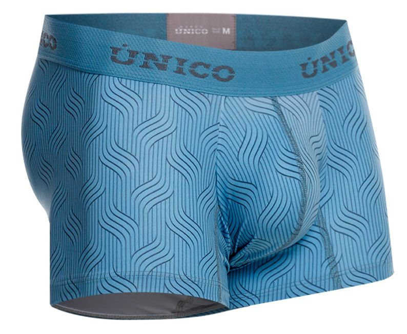 Mundo Unico Men's Underwear 26020100111 Lenoso Trunks Color 46-Blue