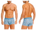 Mundo Unico Men's Underwear 26020100112 Lignina Trunks Color 46-Blue