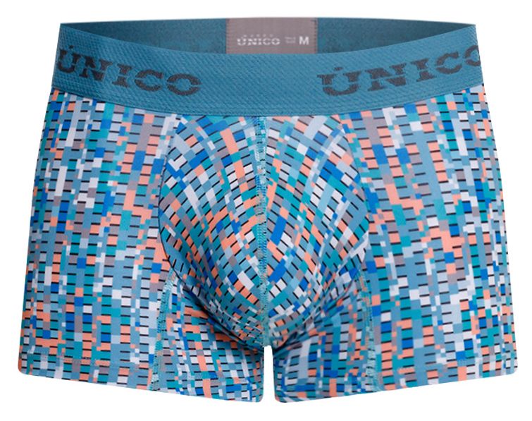 Mundo Unico Men's Underwear 26020100112 Lignina Trunks Color 46-Blue
