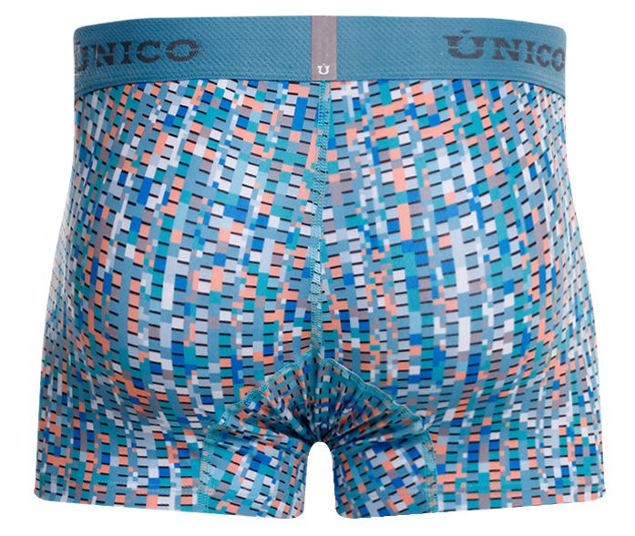 Mundo Unico Men's Underwear 26020100112 Lignina Trunks Color 46-Blue