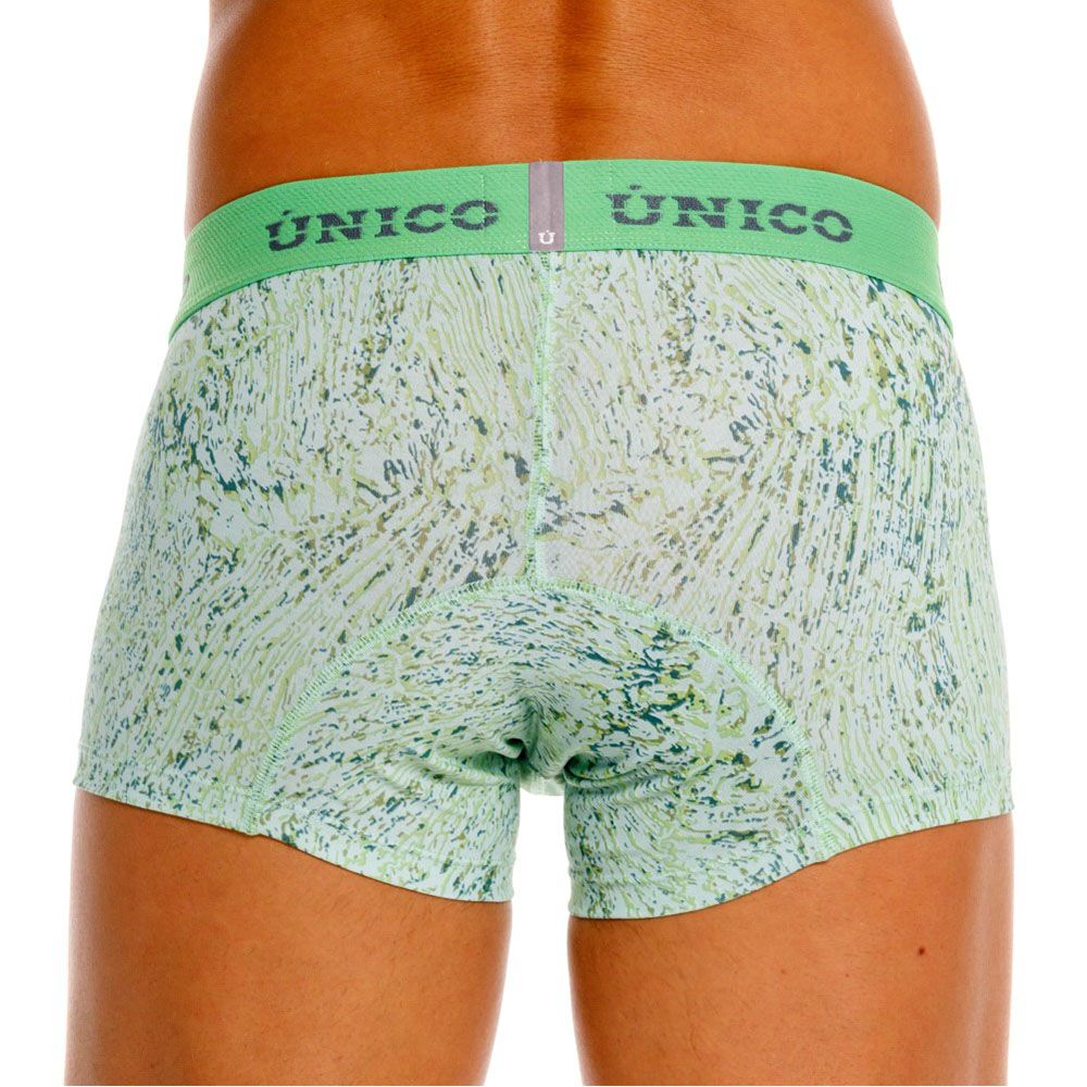 Mundo Unico Men's Underwear 26020100115 Hunos Trunks Color 43-Green