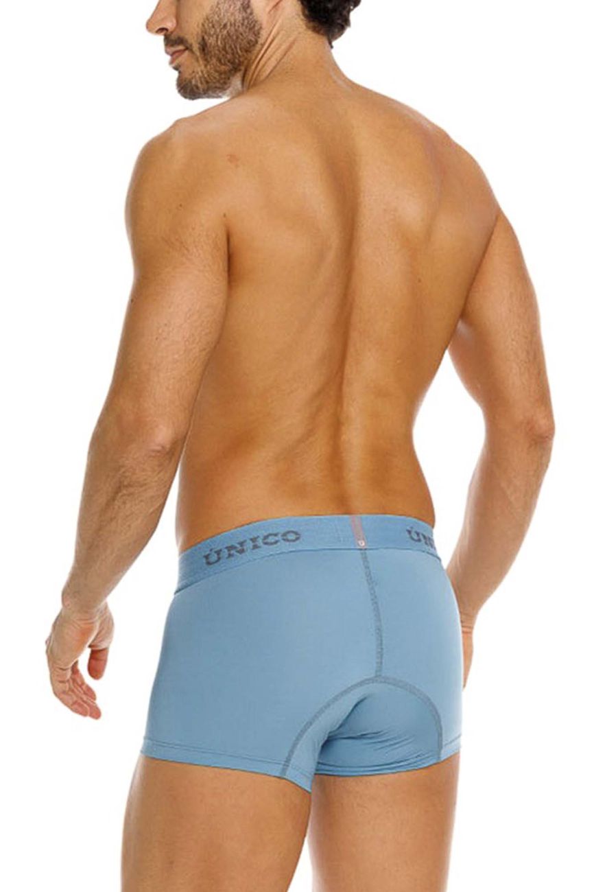 Mundo Unico Men's Underwear 26020100118 Ventisca Trunks Color 46-Blue