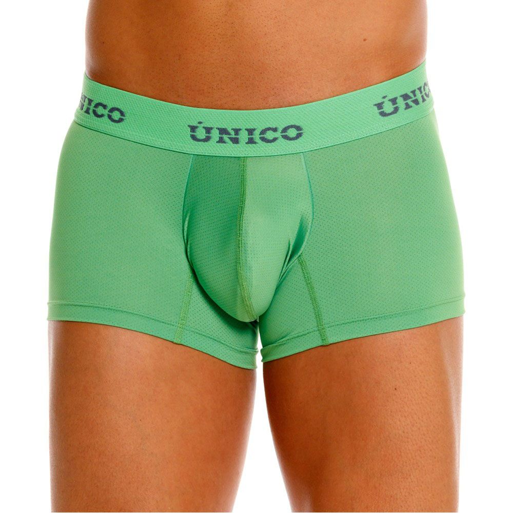 Mundo Unico Men's Underwear 26020100119 Frog Trunks Color 43-Green