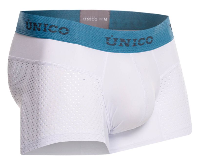 Mundo Unico Men's Underwear 26020100122 Sedoso Trunks Color 00-White