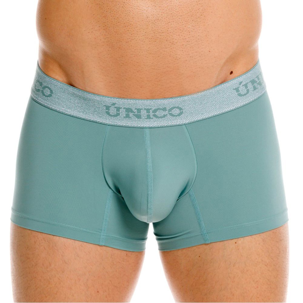 Mundo Unico Men's Underwear 26040100121 Ceramic Trunks Color 43-Green