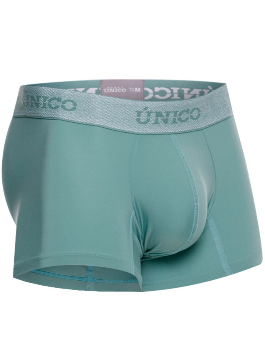 Mundo Unico Men's Underwear 26040100121 Ceramic Trunks Color 43-Green
