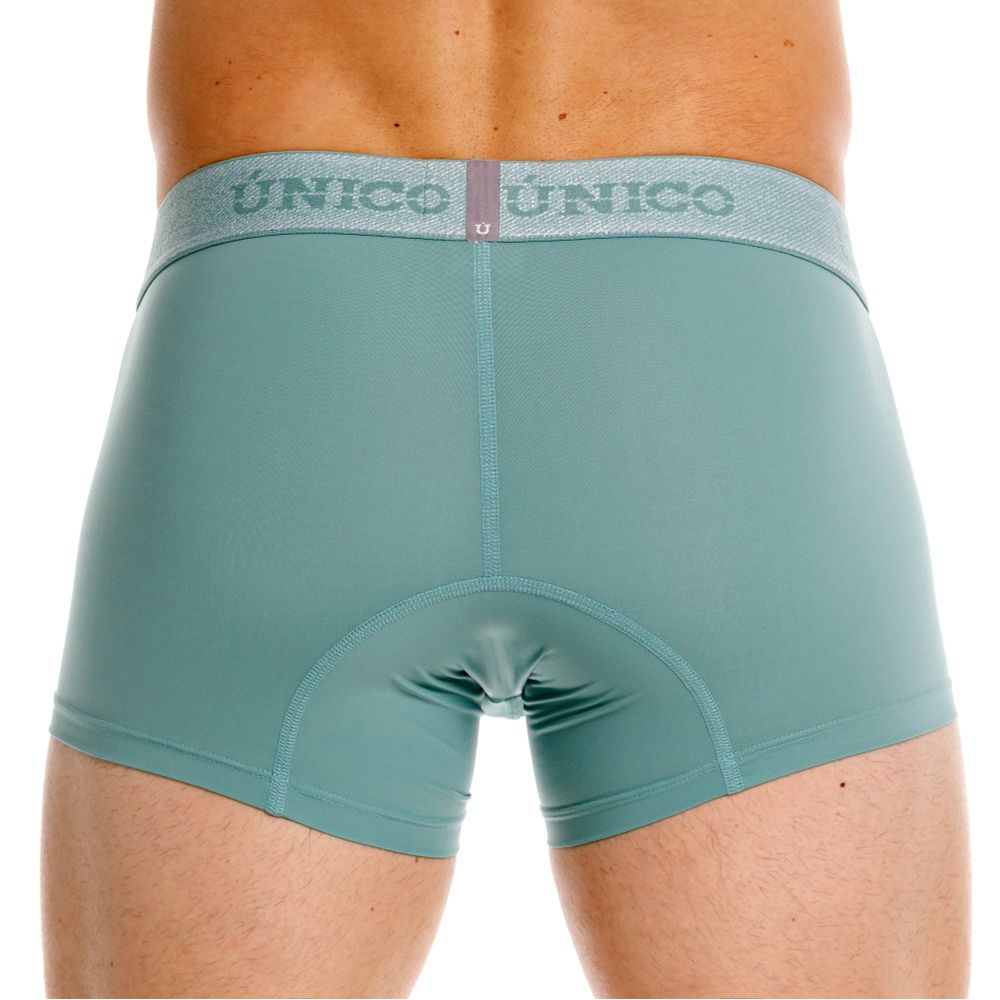Mundo Unico Men's Underwear 26040100121 Ceramic Trunks Color 43-Green